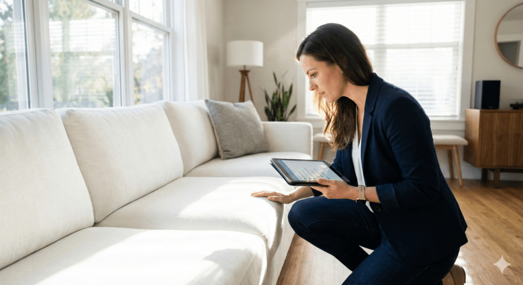 Vérification du ménage post airbnb