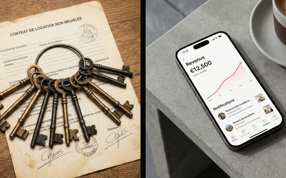 Location Meublée à l&rsquo;Année ou Saisonnière Airbnb : Le Match de la Rentabilité à Lorient