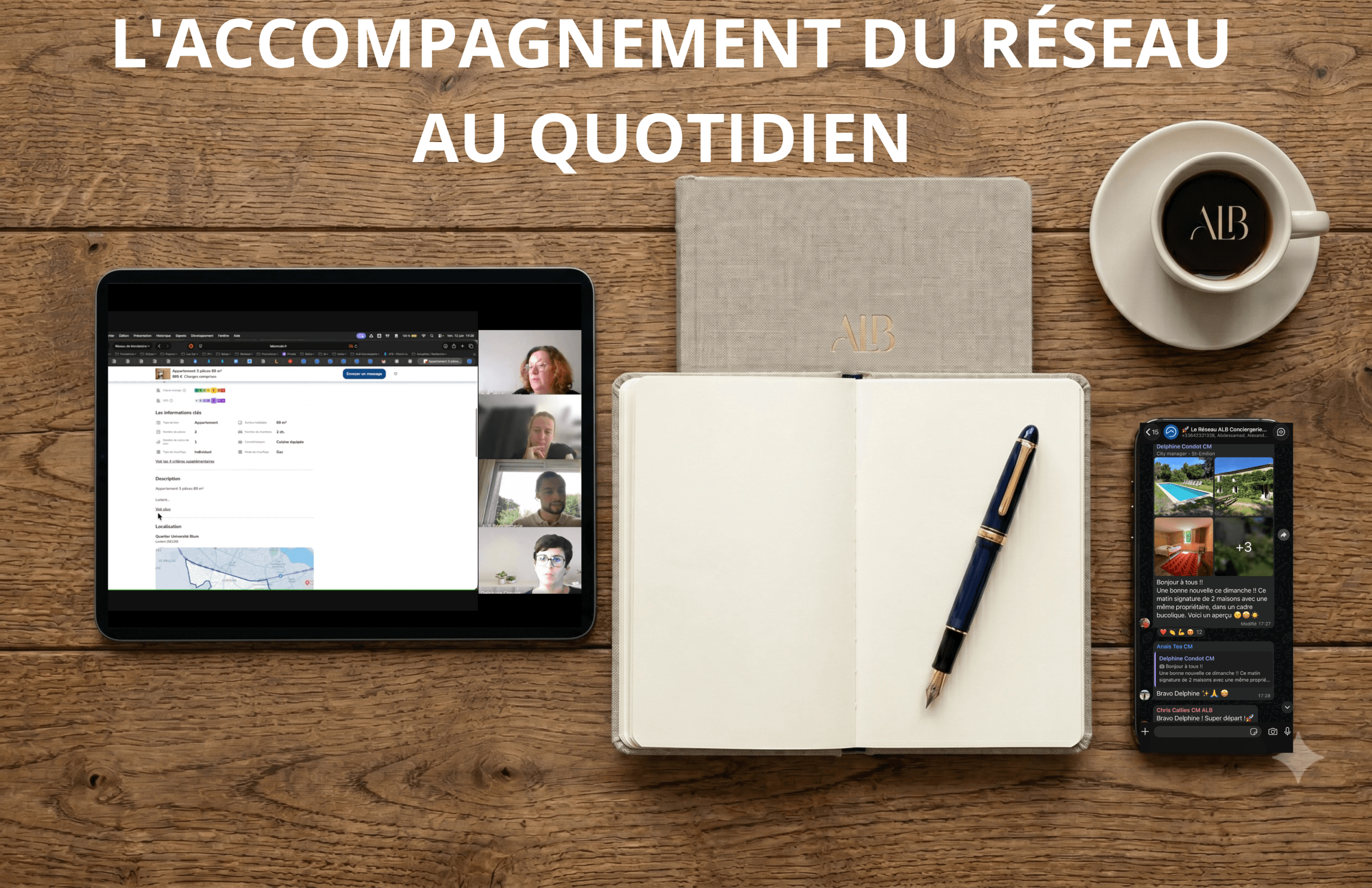 L'ACCOMPAGNEMENT DU RÉSEAU AU QUOTIDIEN L'accompagnement du Réseau au quotidien
