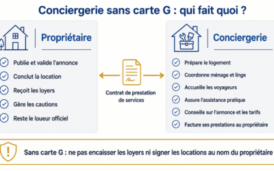 Créer une conciergerie sans carte G en 2026 : ce qui est autorisé
