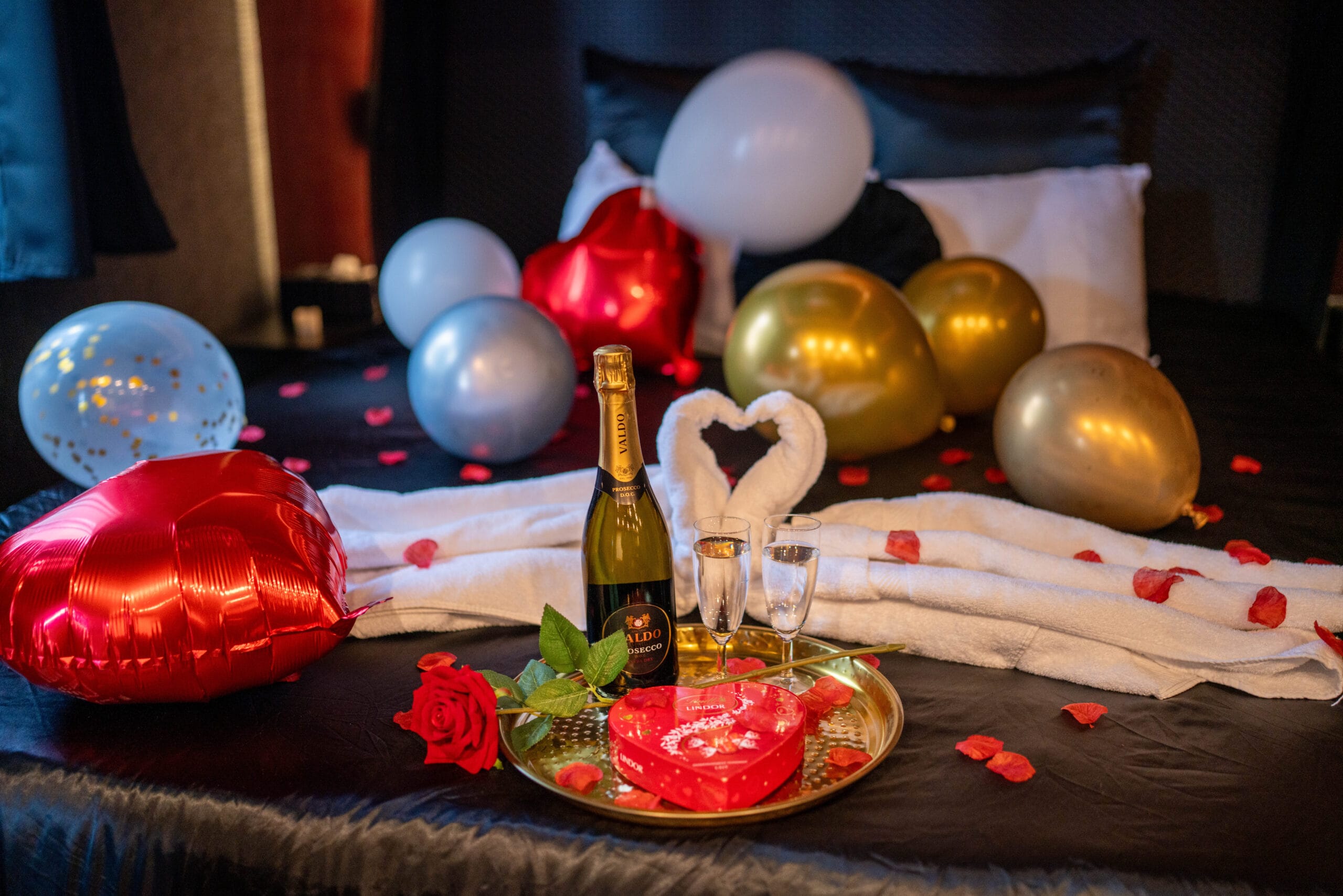 Mise en scène du Pack romantique